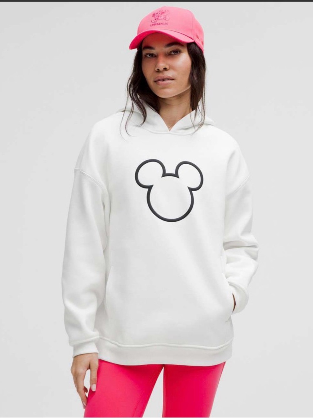 Disney x Lululemon *Fleece Oversized Hoodie
White